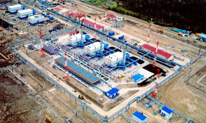 Комплекс объектов газопровода