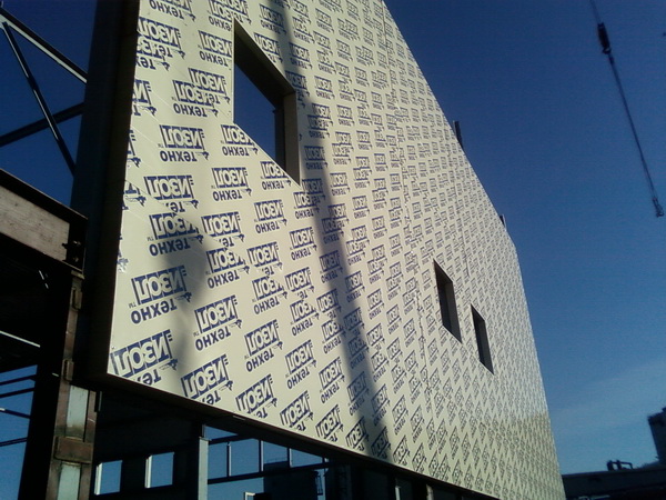 Монтаж металлоконструкций и сэндвич панелей