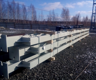 Упаковка металлоконструкций