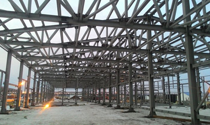 Закрытая стоянка техники ЦРС