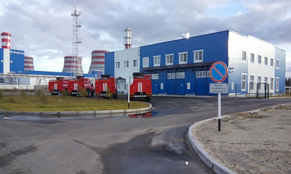 Пожарное депо на 2 автомобиля